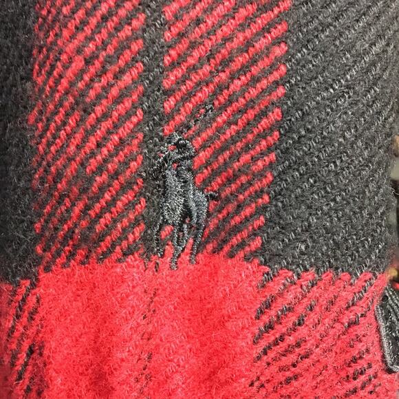 Polo by Ralph Lauren Big Kid Everest Boots Black‎ Leather w/ Shearling Size 4 - Picture 13 of 13